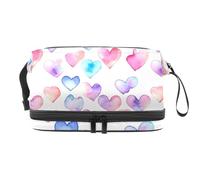 Borse per trucco da donna,Borsa da toilette per uomo,Borsa cosmetica da viaggio, E97k3eq5rec, 10.6x5.9x5.5 in, Durevole