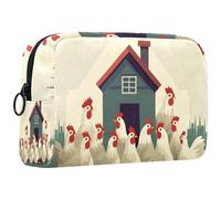 Borse per trucco da donna,Borsa da toilette per uomo,Borsa cosmetica da viaggio, G52g7sy9nek, 7.3x3x5.1 in, alla moda