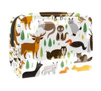 Borse per trucco da donna,Borsa da toilette per uomo,Borsa cosmetica da viaggio, H27s5qp5dac, 7.3x3x5.1 in, Comodi