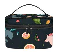 Borse per trucco da donna,Borsa da toilette per uomo,Borsa cosmetica da viaggio, I30k1ok8paz, 8.9x5.9x5.4 in, Alla moda