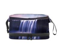 Borse per trucco da donna,Borsa da toilette per uomo,Borsa cosmetica da viaggio, M66w3mc1bmi, 10.6x5.9x5.5 in, Multiuso