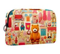 Borse per trucco da donna,Borsa da toilette per uomo,Borsa cosmetica da viaggio, N94o6cg9pap, 7.3x3x5.1 in, Comodi