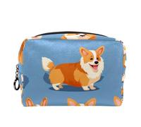 Borse per trucco da donna,Borsa da toilette per uomo,Borsa cosmetica da viaggio, P02r7en3rlw, 7.3x3x5.1 in, Multiuso