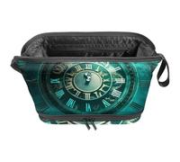 Borse per trucco da donna,Borsa da toilette per uomo,Borsa cosmetica da viaggio, P30f5dn3moo, 10.6x5.9x5.5 in, Comodi