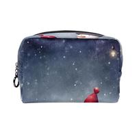 Borse per trucco da donna,Borsa da toilette per uomo,Borsa cosmetica da viaggio, S19y5if5pam, 7.3x3x5.1 in, moderno
