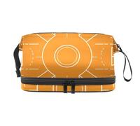 Borse per trucco da donna,Borsa da toilette per uomo,Borsa cosmetica da viaggio, S37i9jn0pop, 10.6x5.9x5.5 in, Durevole