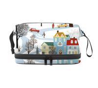 Borse per trucco da donna,Borsa da toilette per uomo,Borsa cosmetica da viaggio, S98f6fp7pvj, 10.6x5.9x5.5 in, moderno