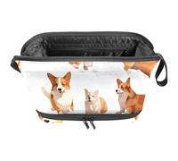 Borse per trucco da donna,Borsa da toilette per uomo,Borsa cosmetica da viaggio, Z34i2kv3mpz, 10.6x5.9x5.5 in, Multiuso