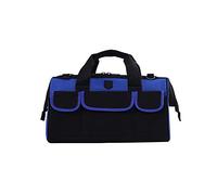 Borse per Utensili Borsa degli attrezzi Kit di riparazione della borsa dell'elettricista for attrezzi manuali in tessuto Oxford Grande Capacità(25x34x22cm)