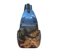 Borse Petto Pikes Peak Colorado Antifurto Borsello Uomo Pratica Borsa A Petto Per Donna Uomo Ciclismo 19X39Cm