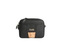 Alviero Martini Prima Classe - Borsa a tracolla reporter piccola in tessuto saff