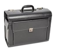 Borse Pilota del Viaggio PC Portatile Medico Borsa Rep Ventiquattrore Lucchetto a Combinazione HOL3196 Nero