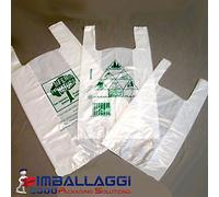 BORSE PLASTICA BIODEGRADABILI SHOPPERS MAXI 4KG 30X60CM