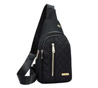 Borse Ragazza - Una Borsa A Tracolla Sportiva E Streetwear per Una Ragazza Coreana (Black One Size)