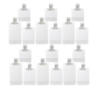 Borse Refillabili da Viaggio 30 Pezzi 30ml 50ml 100ml Pet | Trasparenza Opaca, Formato Tascabile, per Cosmetici e Gel Doccia, Design Raffinato Chiusura a Flip
