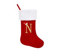 Borse regalo Natale personalizzabili con lettere ricamate e personalizzazione