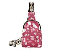 borse robuste del corpo della borsa dell'imbracatura del corpo della frutta alla moda per le donne per il viaggio, Frutta