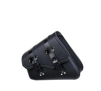 Borse Sella Moto Viaggio Borse Laterali Universali Per Moto In Pelle PU, Borsa Portautensili Con Portaborraccia Borsa Per Bagagli Cafe Racer Impermeabile Per Cruiser E Custom Borsa Moto Posteriore(1pc