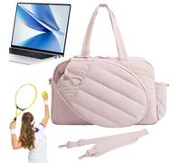 Borse sportive Borse da tennis resistenti all'acqua e tote da racchetta con scomparto separato per scarpe per palestra, giochi giudiziari, viaggi, viaggi d'affari, avventure nei fine settimana