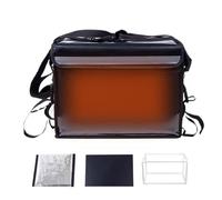 Borse termiche isolate - Architettura Cold-Hold, grande volume blu navy, struttura interna con barriera di perdita, configurazione di trasporto rinforzata, gruppo di trasporto leggero | refrigerato