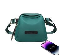 Borse Tipo Cube, Borse Tipo Secchiello, Bandica Con Regolabile Per Gli Uomini Borsa A Tracolla Leggero Imballaggio Leggero Viaggio In Stock Regolabile Per Lo Sport, Verde, Se référer au