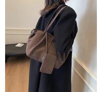 Borse tote vintage in finta pelle scamosciata per donna Borsa e borsetta di design di lusso con tasca interna Borsa a tracolla sotto le ascelle per viaggi di lavoro