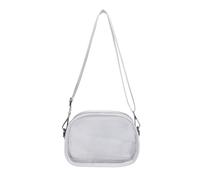 Borse trasparenti da donna di grande capacità borsa a tracolla tracolla regolabili borse a tracolla borse a tracolla eventi sportivi, bianco, 195x140x80MM