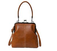 Borse Vintage Borsa a Spalla Regolabile in Pelle PU Stile Retro Britannico