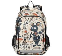 borse zaino ragazze per bambini 8-12: borsa libri casual per la scuola media in colori assortiti - Fairy Tale Cute Fancy Rats