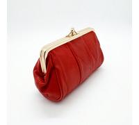 Borsellino in vera pelle da donna, mini portamonete con fibbia in metallo, porta carte di identità e banconote, custodia per chiavi in pelle di pecora, leggero e alla moda, idea regalo per la festa de
