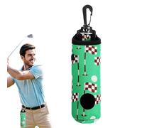 Borsellino Per Golf Tee - Borsellino Da Golf Portatile Con Clip Da Cintura - Capacità 3 Tee, Accessori Leggeri e Impermeabili per Golfisti Uomo Donna, Ideale per Viaggi e Allenamento al Campo di Guida