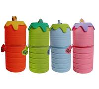 Borsellino squeezy me TintaUnita Zoo verticale a molla Astuccio allungabile