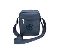 Borsello Bologna Ufficiale per Tifoso Calcio - Marsupio a Tracolla Regolabile Blu Originale Enzo Castellano BORSEBO610