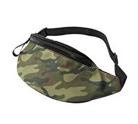 borsello da cintura mimetico verde militare borsello da cintura sportivo casual per donna uomo alla moda