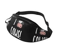 borsello da cintura per donna Uomo I Love Cows borsello da cintura carino Borsa da cintura Borsa da palestra