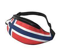 borsello da cintura per donna uomo Norvegia bandiera borsa a tracolla borsello da cintura Walking The Dog Belt Bag