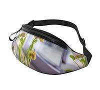 borsello da cintura per donna uomo Venus Fly Trap Plant Green borsello da cintura da viaggio Borsa da palestra