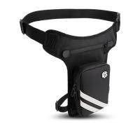 Borsello Da Gamba Rusty Stitches Gordon V2 Nero/Bianco Nero,Bianco