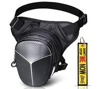 Borsello Gambale Sportivo Impermeabile Borsa da Gamba Uomo Donna Espandibile Pro Max Cosciale Porta cellulare Nylon Regolabile Multi tasche Zip Moto Running Corsa Ciclismo Escursione Campeggio Outdoor