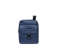 Borsello in pelle Piquadro Than, blu - Tabella Colori: Blu