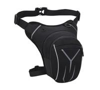 Borsello Moto da Gamba, Borsa Gamba Moto Borsa da gamba a vita bassa Borsa da moto Borsa Uso apto para auricolari riflettente antipioggia Foro Uso apto para coscia Cintura da viaggio for(Black)