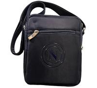 Borsello Napoli Ufficiale per Tifoso Calcio Marsupio a Tracolla Regolabile Blu Originale Enzo Castellano BORSENA610