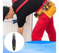 Borsello per Attrezzi con Clip per Cintura - Foderino Impermeabile per Lavorazione Metalli,Organizzatore Portatile Ergonomico per Meccanico Idraulico Fai da Te Giardinaggio Caccia
