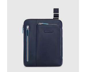 Borsello porta iPad/iPad®Air con doppia tasca frontale Blue Square Piquadro