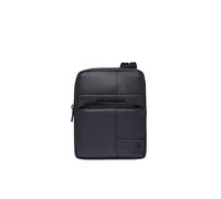 Borsello uomo porta iPad®mini in tessuto gommato Piquadro, nero - Tabella Colori: Nero