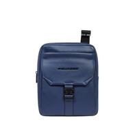 Borsello in pelle Piquadro Than, blu - Tabella Colori: Blu