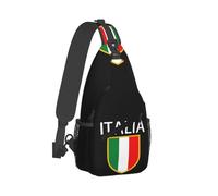 Borsello Tracolla Italia Italian Flag Italy Regolabile Borsa A Tracolla Pratica Borsello Per Camminare Ciclismo Donna