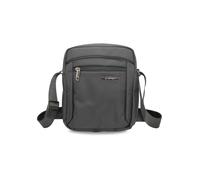 Baci & Abbracci Borsello Tracolla Uomo Multi tasche Porta cellulare Regolabile Nero