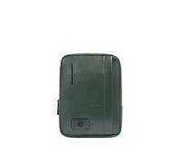 Borsello uomo Piccolo iPad®Mini in pelle Piquadro Russel, verde - Tabella Colori: Verde