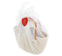 borsetta borse tracolla outlet sling bag Contenitore per snack borse tracolle contenitore giocattoli cestino intrecciato per regali cestino di San per lui filo di cotone BESTonZON